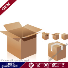 Kraft Paper Shipping Carton Different Size Custom Printing Accept